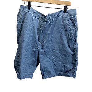 Magellan Outdoors Mens Flex Shorts 44W Blue 10” Inseam Comfort Fit